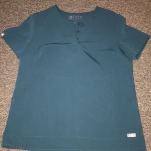 FIGS XS SMALL SCRUB TOP